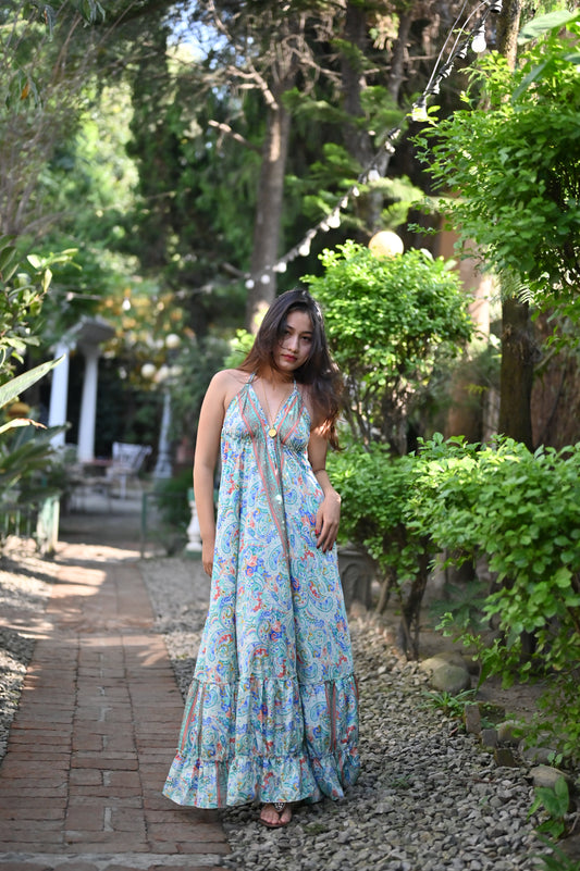 Backless Maxi Dress